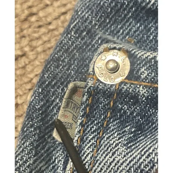 Vintage 90s Mens 30x34 Polo Country Ralph Lauren Relaxed Fit Denim Jeans